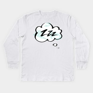 ZZZ Bubble Kids Long Sleeve T-Shirt